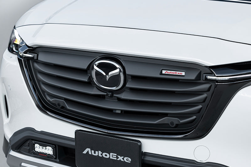 AUTOEXE FRONT GRILLE MATTE BLACK PAINTED FOR MAZDA CX-60 KH SERIES WITH 360 DEGREE VIEW MONITOR KHA2V4220