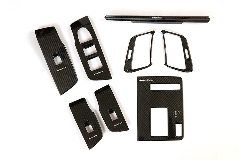 AUTOEXE CARBON INTERIOR PANEL SET FOR MAZDA CX-60 KH SERIES EXCLUDING PHEV VEHICLES KHA1V11Z0
