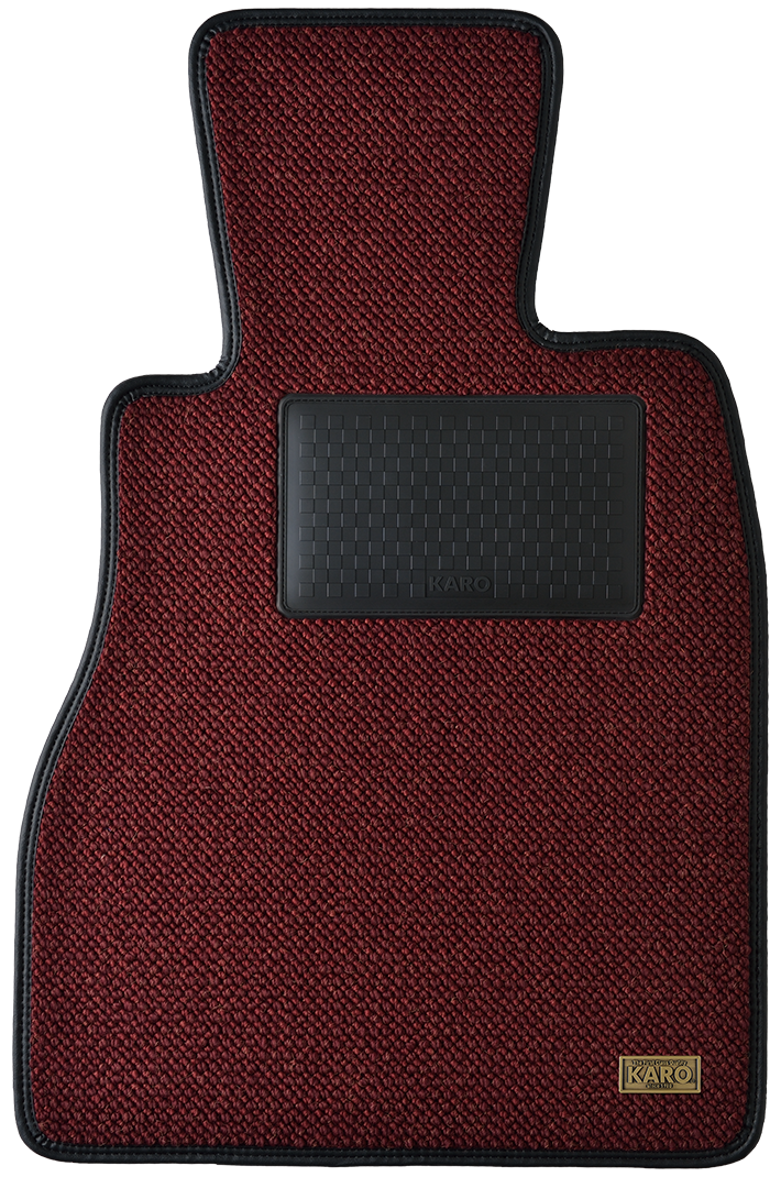 KARO KRONE TWEED BORDEAUX FLOOR MATS FOR TOYOTA ARISTO JZS16# 1997.08-1998.07 KRONE-914-BORDEAUX