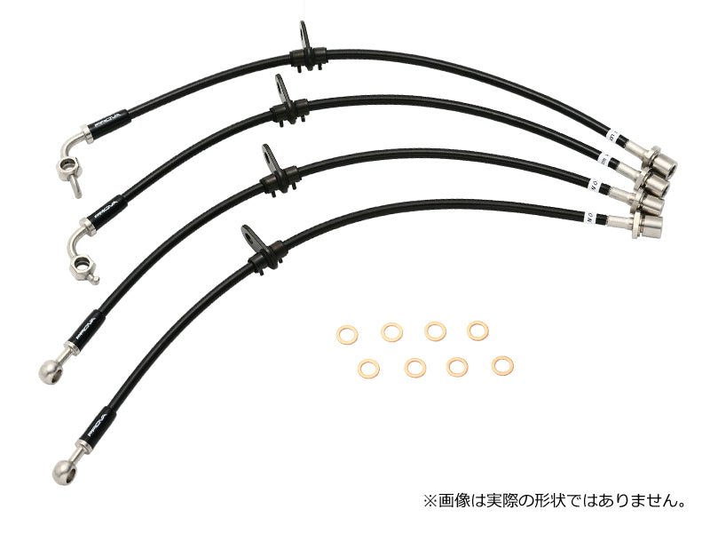 PROVA STAINLESS HEAVY DUTY BRAKE LINES  For SUBARU WRX STI VA  61601AE0000