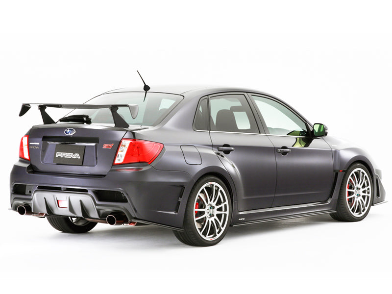 PROVA REAR SIDE UNDER EXTENSION BLACK  For SUBARU IMPREZA GR GV  82232DM1231