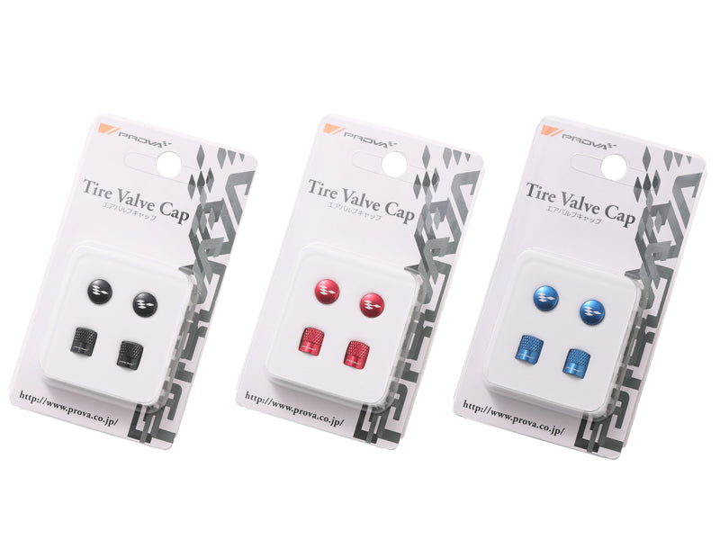 PROVA TYRE VALVE CAPS RED  For SUBARU FORESTER SG  90000FT0030