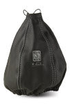 NARDI LEATHER BOOTS SHIFT BOOT COVER BLACK NL1