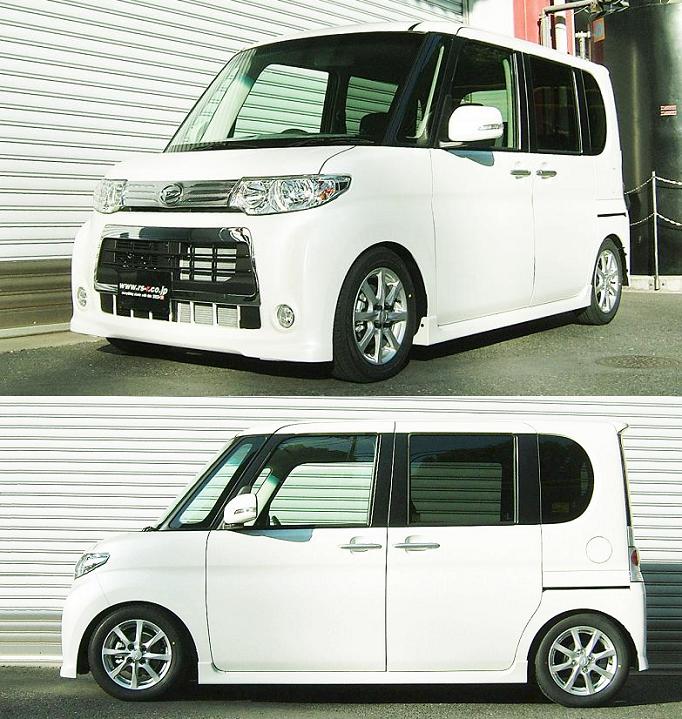 RS-R BASIC-I COILOVER SUSPENSION RECOMMENDED SPRING RATE FOR DAIHATSU TANTO L385S BAID117M