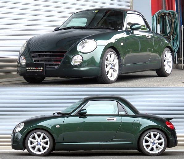 RS-R SPORTS-I COILOVER SUSPENSION RECOMMENDED SPRING RATE FOR DAIHATSU COPEN L880K NSPD090M