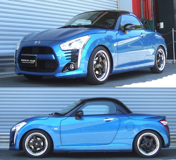 RS-R BEST-I COILOVER SUSPENSION RECOMMENDED SPRING RATE FOR DAIHATSU COPEN LA400K SPID095M