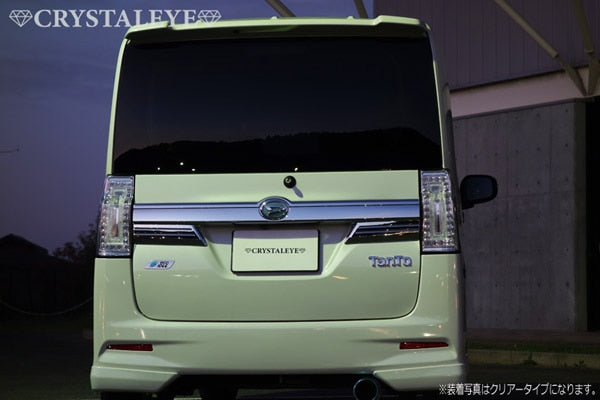 CRYSTAL EYE 3D HOLE FIBER FULL LED TAIL SMOKE FOR DAIHATSU TANTO CUSTOM LA600S LA610S KOUKI J162-SM