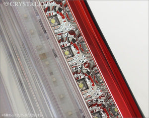 CRYSTAL EYE 3D HOLE FIBER FULL LED TAIL LIGHTS RED CLEAR FOR DAIHATSU TANTO CUSTOM LA600S LA610S KOUKI J162-RC