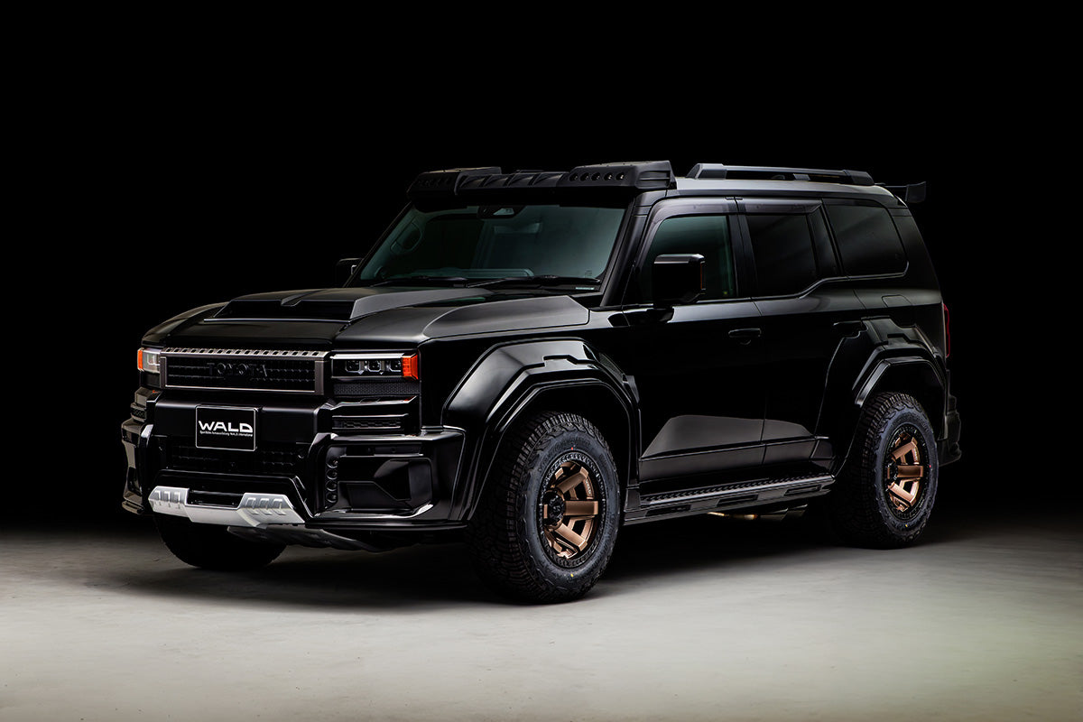 WALD DESERT LINE BLACK BISON EDITION 5-PIECE KIT (F, S,R, O/F,BG) FOR TOYOTA LAND CRUISER 250 GDJ250W TRJ250W WALD-00039