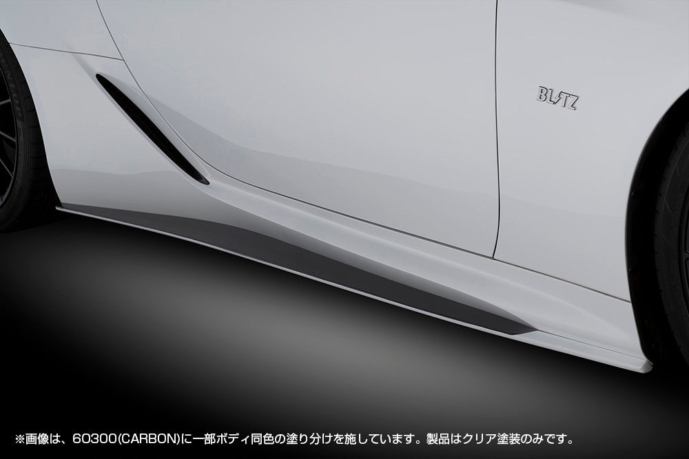 BLITZ Side Skirt CARBON  For LEXUS LC500h GWZ100 8GR-FXS 60300