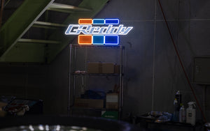 GREDDY NEON LED SIGN L SIZE - PAINTED FOR 18001964