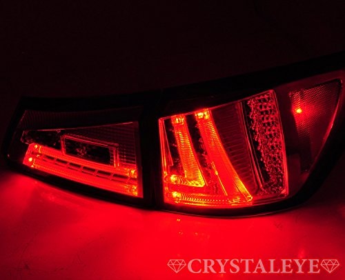 CRYSTAL EYE FIBER LED TAIL V2 RED SMOKE TYPE FOR LEXSUS LEXUS IS ISF 20  S161RS