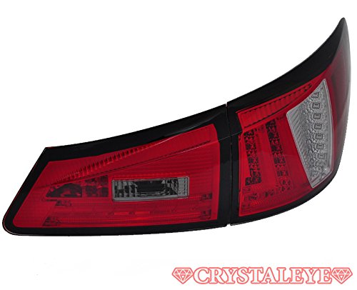 CRYSTAL EYE FIBER LED TAIL V2 RED SMOKE TYPE FOR LEXSUS LEXUS IS ISF 20  S161RS
