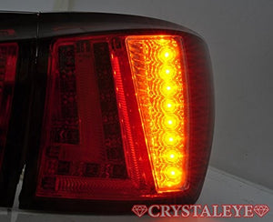CRYSTAL EYE FIBER LED TAIL V2 RED SMOKE TYPE FOR LEXSUS LEXUS IS ISF 20  S161RS