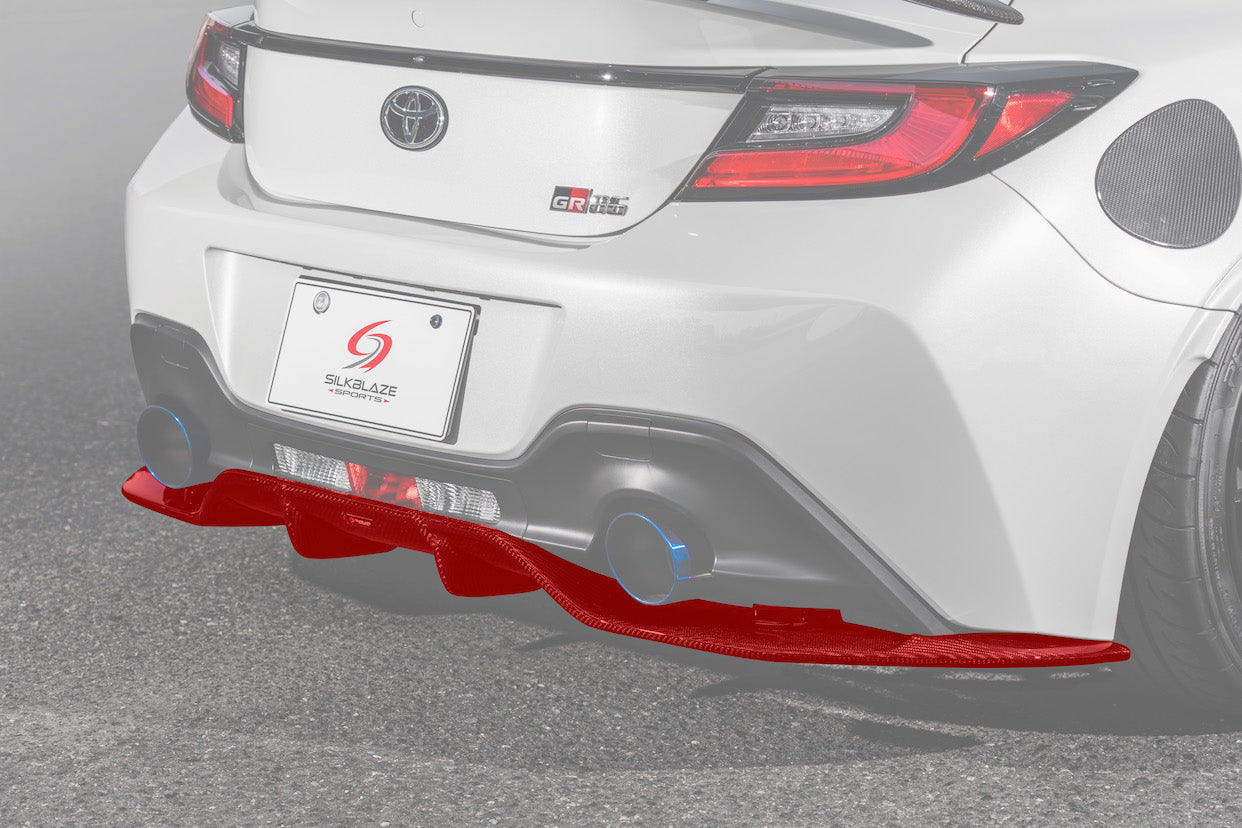 K'SPEC SILKBLAZE REAR DIFFUSER UNPAINTED FOR TOYOTA GR86 ZN8 TSRGR86-RD