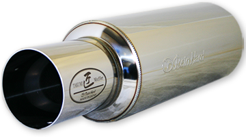 REINHARD CANNONBALL MUFFLER STAINLESS EXHAUST FOR NISSAN SKYLINE ECR33 TB 2DR RB25DET RH-2028