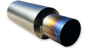 REINHARD CANNONBALL MUFFLER TITANIUM EXHAUST FOR TOYOTA MARK II CHASER CRESTA JZX81 GX81 NA 1JZ-GE 1G-GE 1G-GZE RH-F925