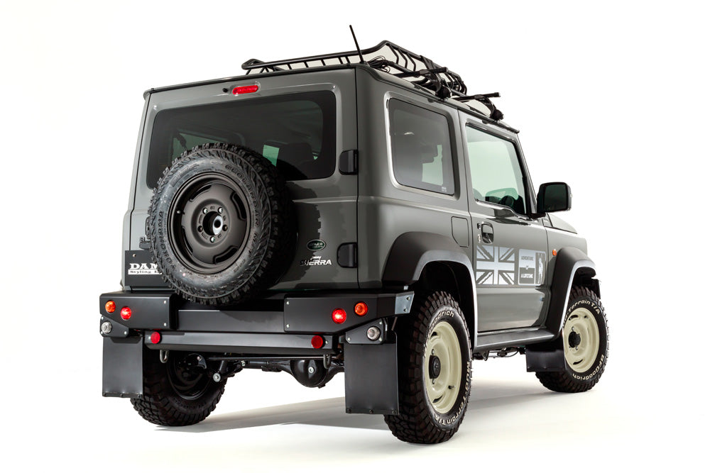 DAMD LITTLE D EXTERIOR COMPLETE KIT AND DAMD CANTABILE SET OF 5 UNPAINTED FOR SUZUKI JIMNY SIERRA JB74 DAMD-00125