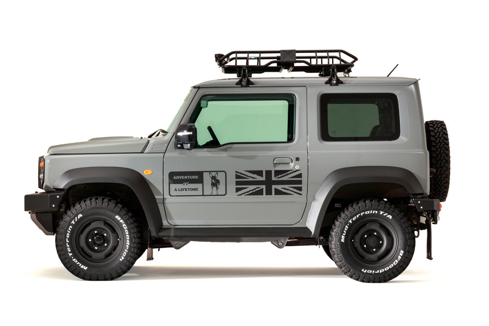 DAMD LITTLE D EXTERIOR COMPLETE KIT AND DAMD CANTABILE SET OF 5 PAINTED FOR SUZUKI JIMNY SIERRA JB74 DAMD-00126