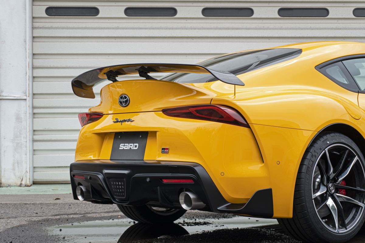 SARD LSR WING TWILL CARBON FOR TOYOTA GR SUPRA RZ SZ-R SZ DB22 DB82 81097