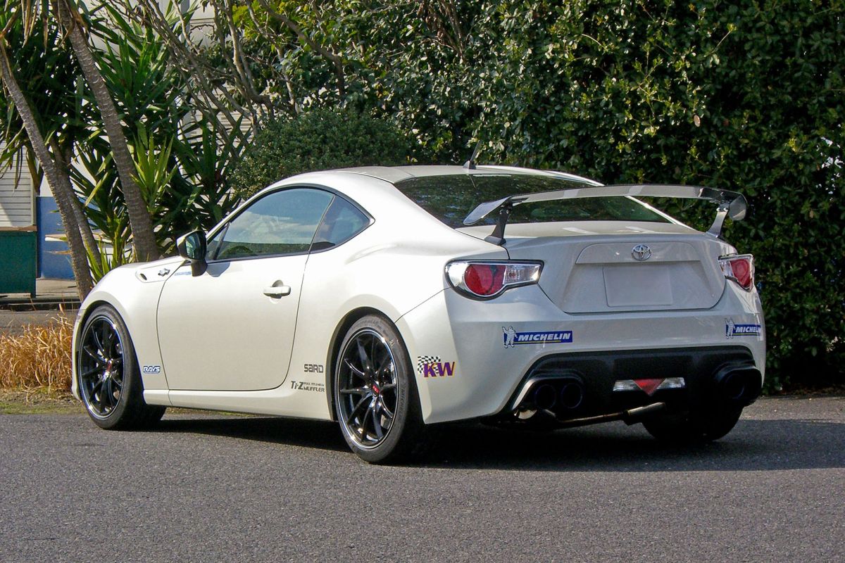 SARD LSR WING TWILL CARBON TYPE L FOR TOYOTA 86 ZN6 SUBARU BRZ ZC6 81063