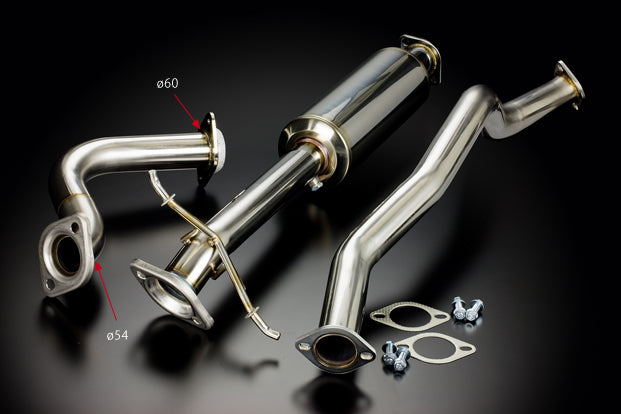 TODA RACING 60mm Center Pipe  For SWIFT SPORT ZC31S M16A 18000-ZC3-1RF