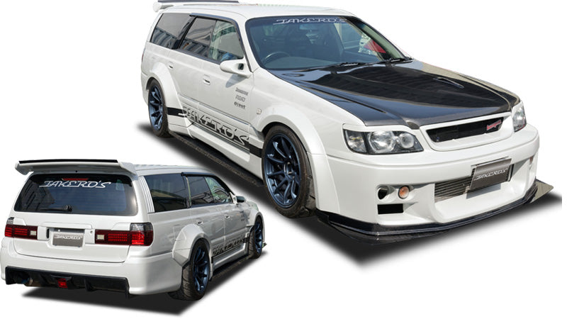 TAKERO'S TYPE ZERO MODIFIED REAR DIFFUSER CAARBON FOR NISSAN C34 STAGEA TAKEROS-00013