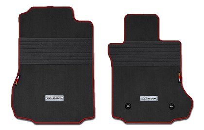MUGEN SPORTS MAT BLACK × RED FOR S660 JW5 08P15-XNA-K1S0-BK