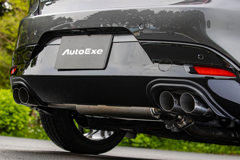 AUTOEXE MUFFLER GARNISH FOR MAZDA MAZDA3 BP SERIES FASTBACK MBP2410
