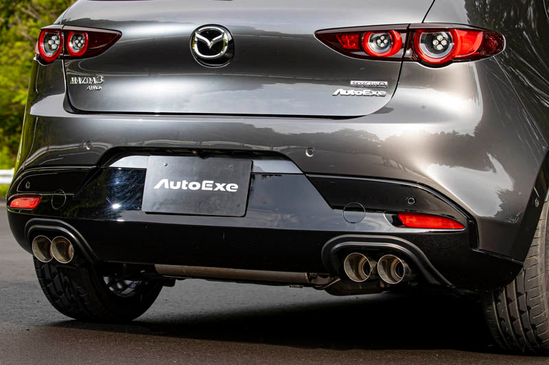 AUTOEXE SPORTS MUFFLER EXHAUST FOR MAZDA 3 BPFP BP5P FASTBACK FASTBACK MBP8Y60