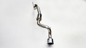 GANADOR ECO10 POLISHED EXHAUST FOR TOYOTA HIACE REGIUSACE GDH201V GDH206V MODELLISTA AT 1GD-FTV 2,754CC DIESEL ME-043SPO