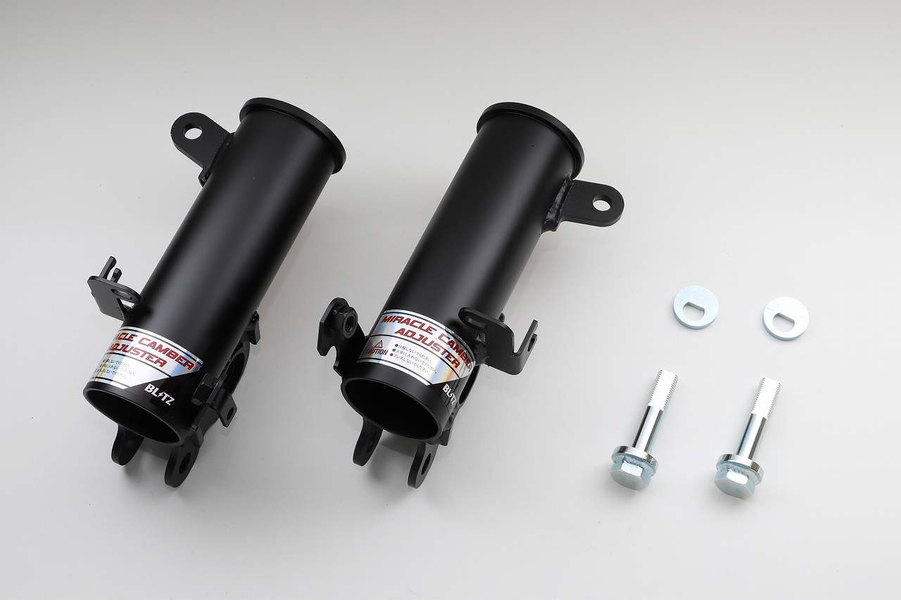 BLITZ MIRACLE CAMBER ADJUSTER FRONT 2WD FOR SUZUKI ALTO WORKS HA36S R06A TURBO 92000