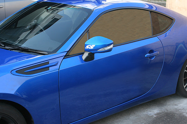 CHARGE SPEED DOOR MIRRORS WITH LED TURN SIGNALS GALAXY BLUE SILICA E8H FOR TOYOTA 86 ZN6  CAHRGESPEED-00079
