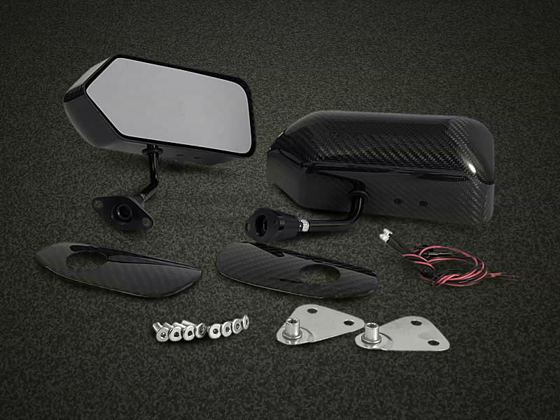 JUN AUTO AERO MIRROR CARBON FOR TOYOTA GR86 ZN8 SUBARU BRZ ZD8 8009M-F002