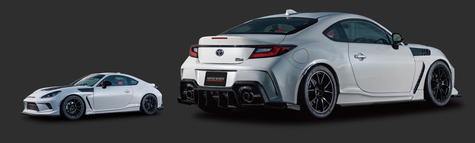AXELL AUTO FRONT HALF SPOILER CARBON FOR TOYOTA GR86 ZN8 AXELL-AUTO-00003