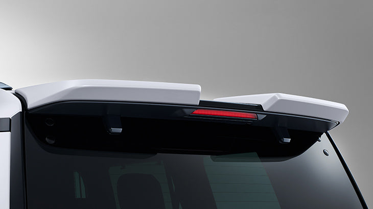 MODELLISTA REAR SPOILER GRAPHITE BLACK GLASS FLAKE FOR LEXUS GX GX550 VJA252W MSD42-60005-C0