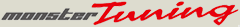 MONSTER SPORT MONSTER TUNING STICKER [WHITE X RED] FOR  896157-0000M