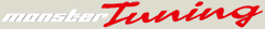 MONSTER SPORT MONSTER TUNING STICKER [WHITE X RED] FOR  896157-0000M