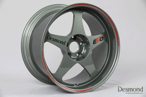 DESMOND REGAMASTER EVO II 18×9.5 +45 5×120 NEW ALMIGHTY GRAY (NAG) DESMOND-00026