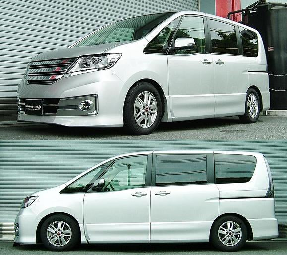 RS-R BASIC-I COILOVER SUSPENSION RECOMMENDED SPRING RATE FOR NISSAN SERENA NC26 BAIN706M