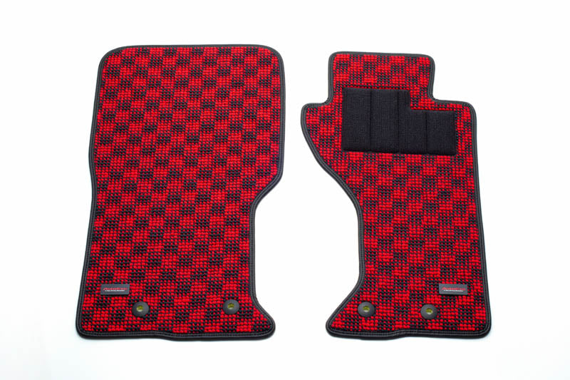 AUTOEXE SPORTS FLOOR MAT RED FOR MAZDA ROADSTER ND5RC ND5RE ROADSTER RF NDERC NDERE SKYACTIV-G 1.5 / SKYACTIV-G 2.0 NDA2V0320