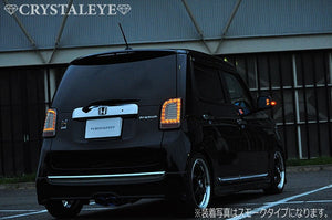 CRYSTAL EYE 3D FIBER FULL LED TAIL LIGHTS RED FOR HONDA N-ONE T003-RR