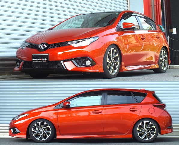 RS-R BASIC-I COILOVER SUSPENSION RECOMMENDED SPRING RATE FOR TOYOTA AURIS NRE185H BAIT571M