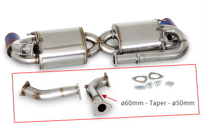 TODA RACING Catalyst Adapter Set 60mm  For NSX C30A 18160-NA1-100