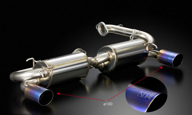 TODA RACING High Power Muffler System  For NSX C32B 18000-NA2-100