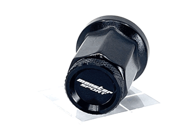 MONSTER SPORT HEPTAGON WHEEL NUTS M12XP1.25 20PCS BLACK 684520-0020BK