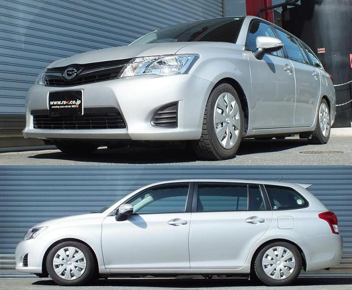 RS-R BASIC-I COILOVER SUSPENSION RECOMMENDED SPRING RATE FOR TOYOTA COROLLA FIELDER NZE164G BAIT496M