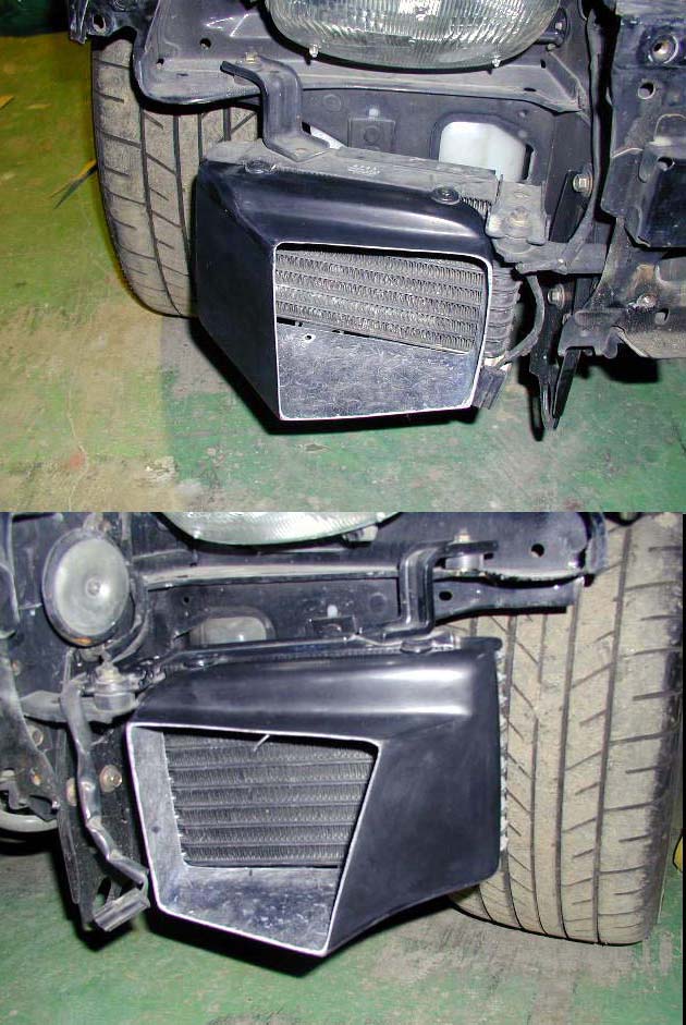 RE-AMEMIYA OIL COOLER DUCT FOR MAZDA RX-7 FD3S DI-022030-005