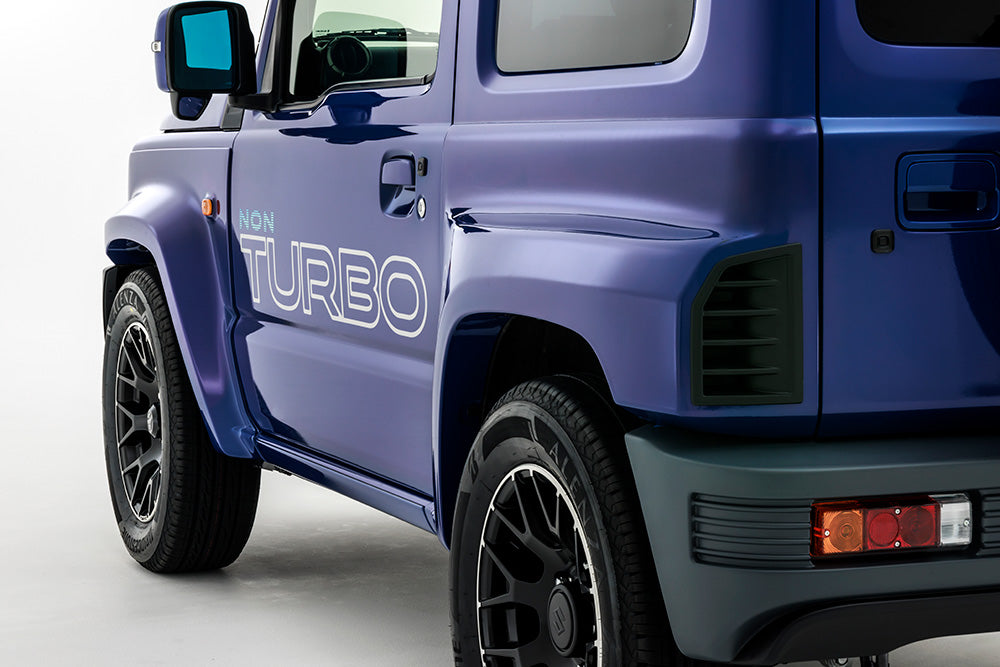 DAMD LITTLE 5./Δ. OVER FENDER UNPAINTED BASE MATERIAL ABS FOR SUZUKI JIMNY SIERRA JB74 YEAR: 2018.07~ DAMD-00161