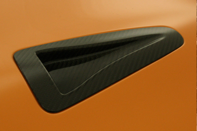 ZELE CARBON NACA BONNET DUCT SET CFRP TWILL WEAVE FOR NISSAN GT-R R35 ZELE-00011
